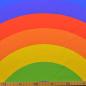 Preview: Baumwolljersey Panel Regenbogen ca. 75cm